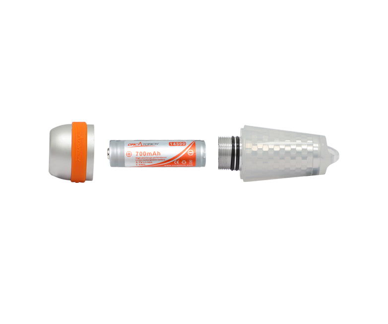 OrcaTorch SD03 Beacon light 4 color and backuplight