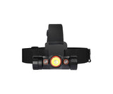 OrcaTorch TD01 Mazu headlight 1200lm white light + red light 18650 battery