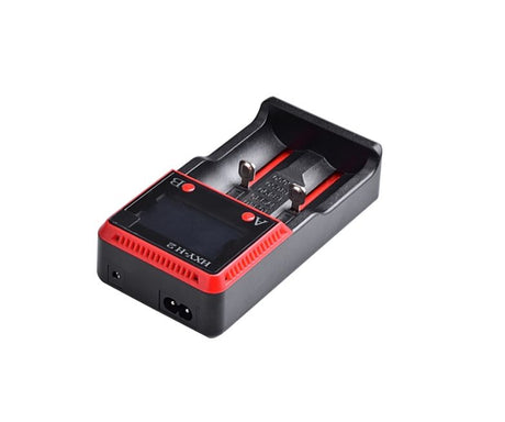 OrcaTorch H2 universal charger for 18650, 16: 14500, 26650, Mi-MH AA, AAA en C