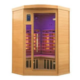 France Sauna Apollon Quartz 2C Infrarød Sauna Angular 2 - 3 personer