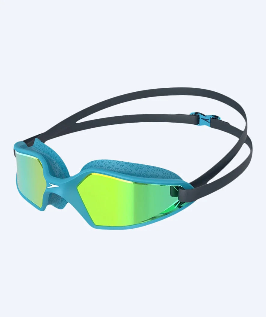Speedo Svømmebriller Hydropulse Mirror Junior Navy/Gold