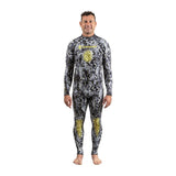 DynamicNord VÅDDRAGT FDS-2 Men Freedive Fullsuit 2mm Camo/Grå
