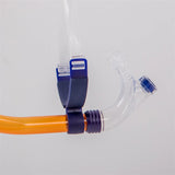 Zone3 Snorkel Front Facing Orange/Transparent