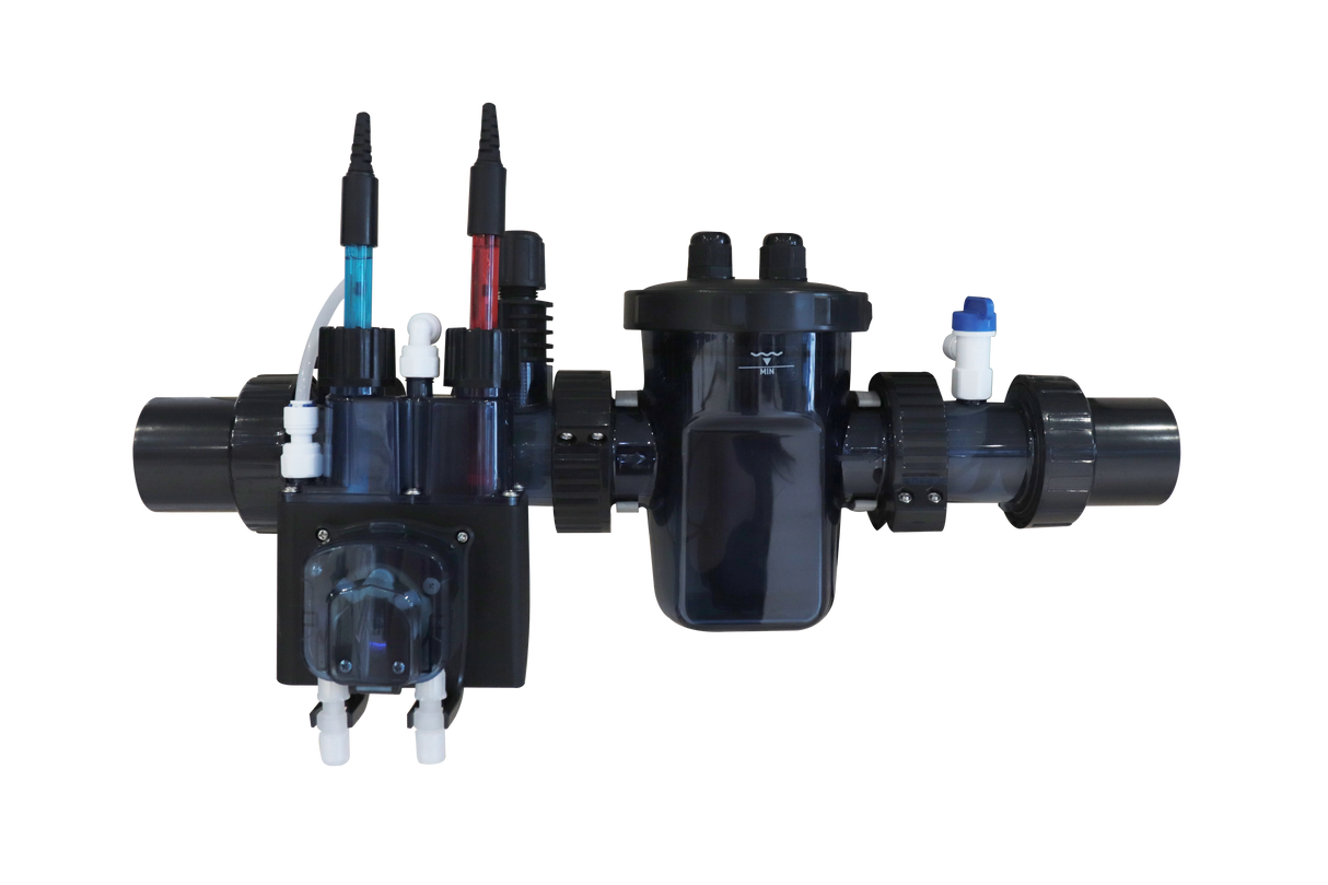 Poolex Aqualyser Flex – Modulær Saltvandselektrolyse med pH- og Redox-styring | Op til 80 m³