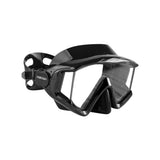 Dykkermaske Silicone tri-glas forskellige farver