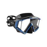 Dykkermaske Silicone tri-glas forskellige farver