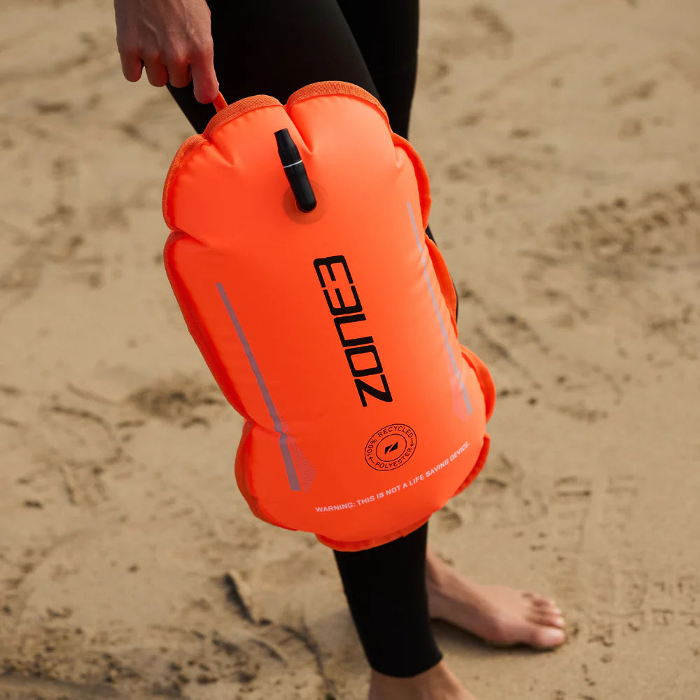 Zone3 svømmebøje / swimming buoy Tow Float Hi-Vis Orange