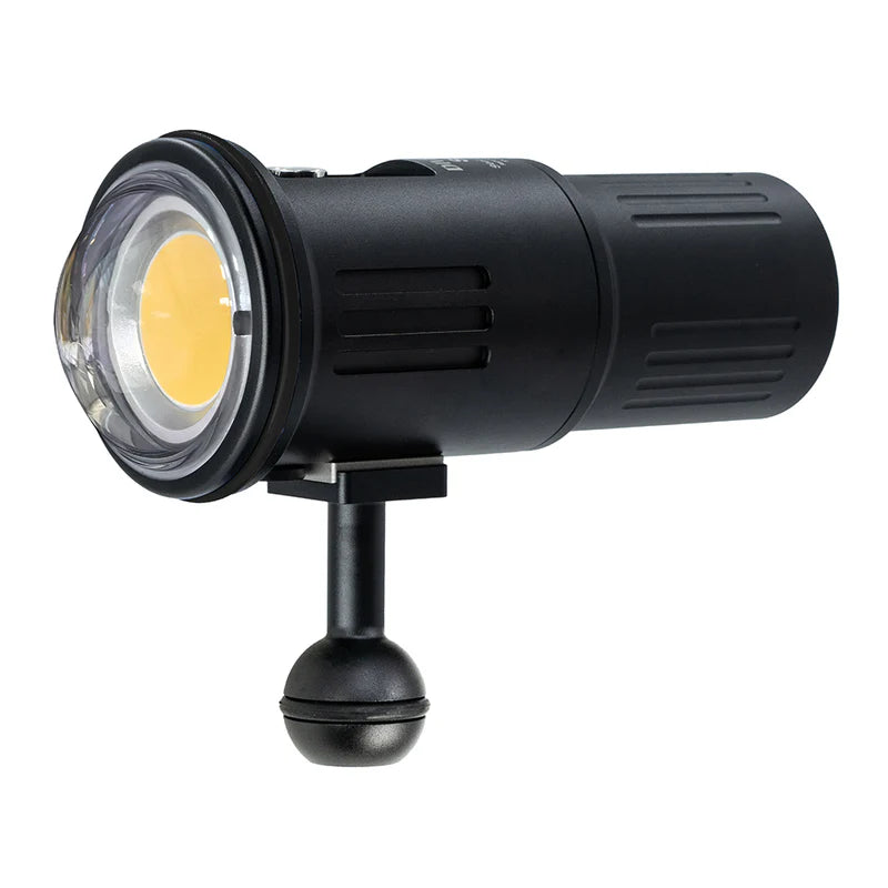 DiveVolk Video Dykkerlygte SL120 12000 lumen med et ekstra batteri