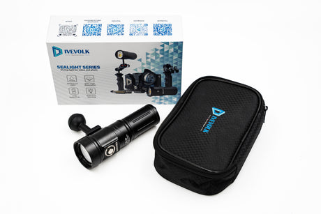 DiveVolk Video Dykkerlygte SL20 2000 lumen