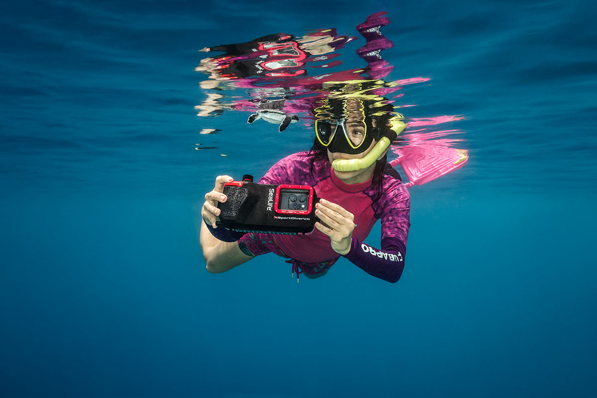 Sportdiver Sealife Pro 2500 SL406 Sæt for Iphone & Android