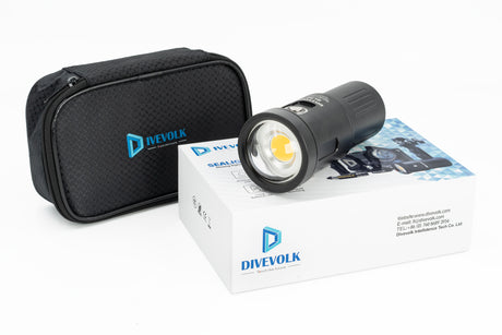 DiveVolk Video Dykkerlygte SL50 5000 lumen