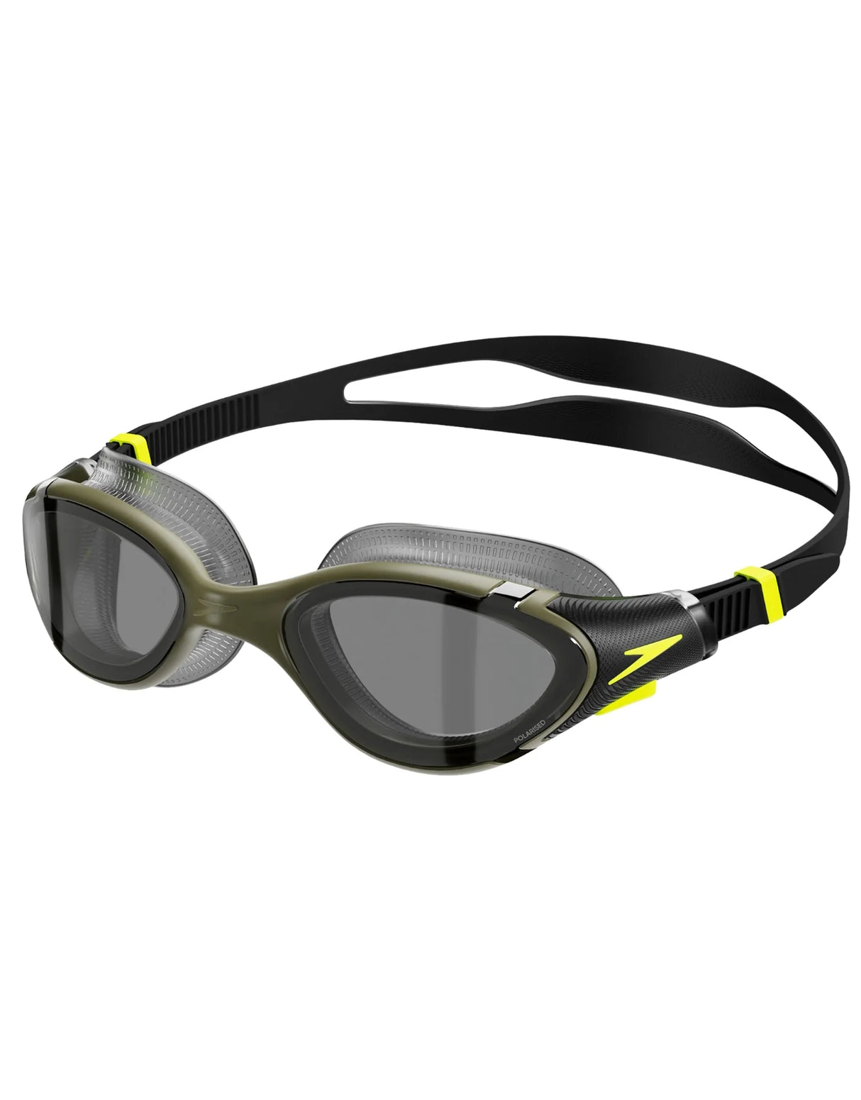 Speedo Svømmebriller Biofuse 2.0 Polorised Sort/Grøn