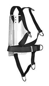 XDeep TECal DIR Harness, Alu backplate