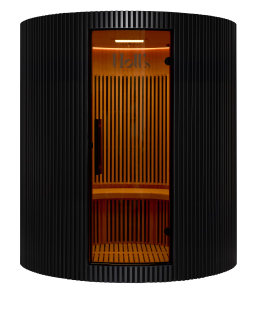 Holl's Sauna Infrarouge Round 4 Places Black Color