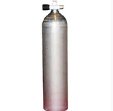 Aluflaske 5,7 Liter 40Cft 200 bar Natural MES