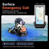 DiveVolk SeaTouch 6 Pro
Underwater Smarphone Housing-Black