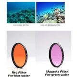 Divevolk SeaTouch 4 Max Underwater Housing Filters Kit til iPhone og Androids