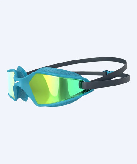 Speedo Svømmebriller Hydropulse Mirror Junior Navy/Gold