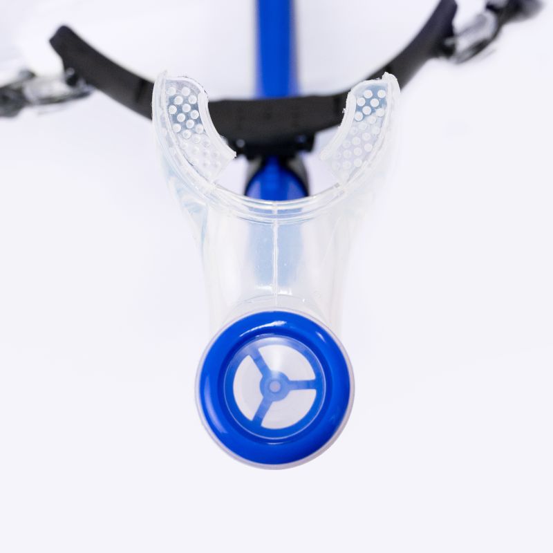 DynamicNord Swim  Snorkel Front Facing Blue/Transparent