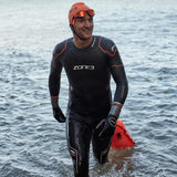Zone3 våddragt Thermal Aspire Mænd Sort/Orange