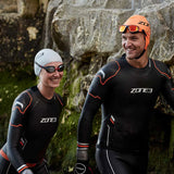 Zone3 våddragt Thermal Aspire Kvinder Sort/Orange
