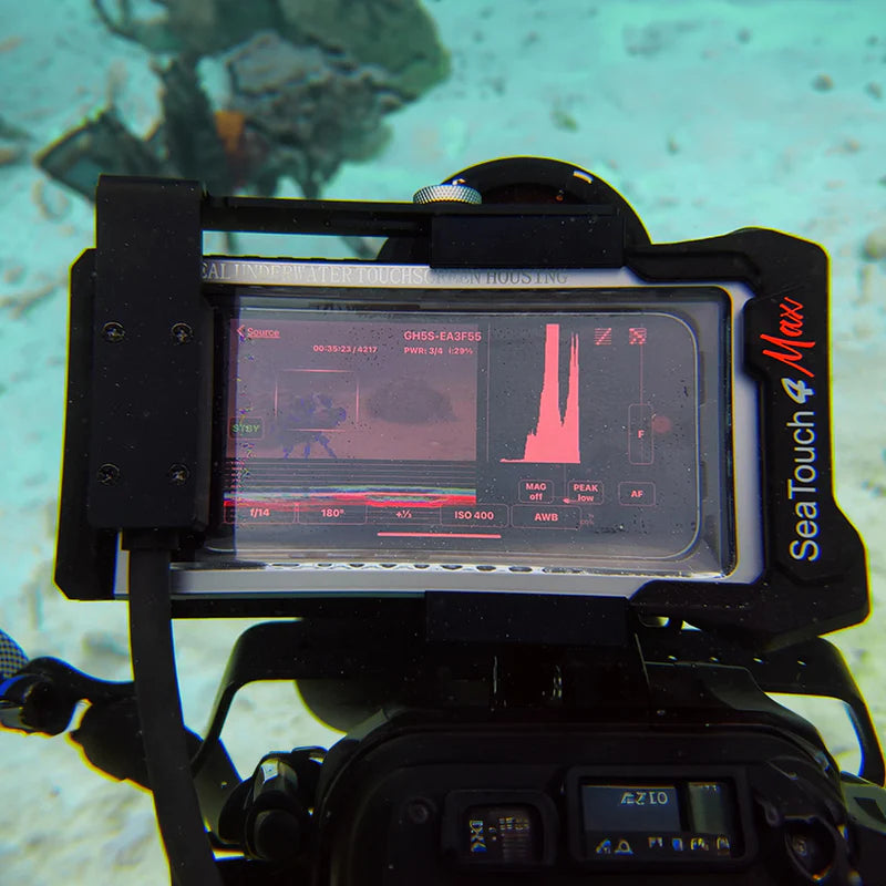 DIVEVOLK Sealink Contact Type Underwater WiFi Signal Transmitter til tilslutning af smartphone og kamera