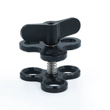 DiveVolk Triple Ball Joint Clamp