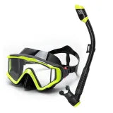 OD Snorkelpakke Panorama maske og dry snorkel