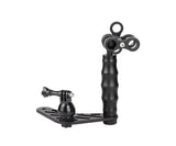 OrcaTorch H02 single mini tray complete with mini base, handle and ball clamp