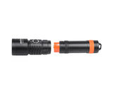 OrcaTorch D710V 3color videolight +ball 21700 Battery max 2000 Lumen White