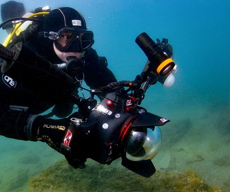 OrcaTorch D910V video diving light 5000 Lumen 3 light mode