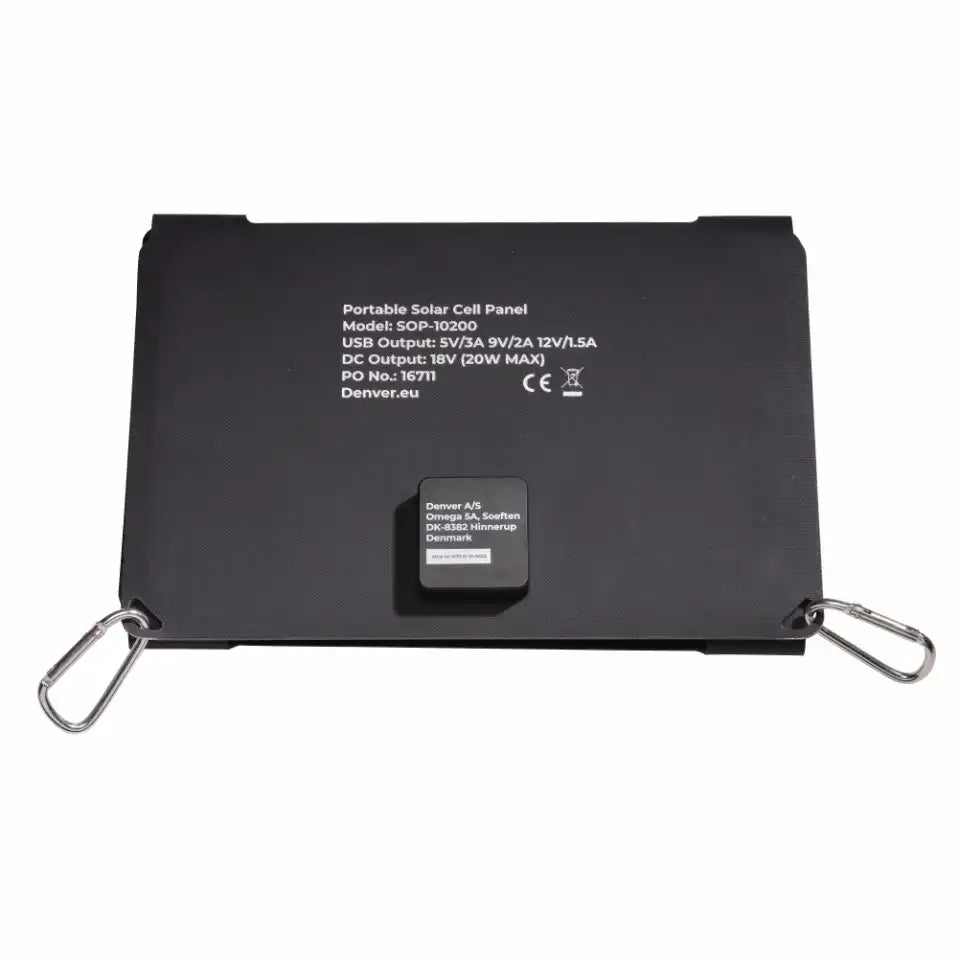 Denver foldbart solpanel SOP-10200MK2