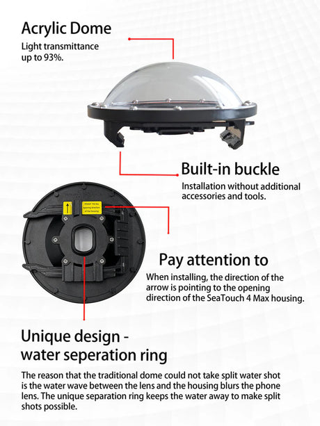 Seac Sub Action Camera Mount for the One Pro Mask