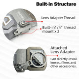 DIVEVOLK SeaTouch 4 MAX Platinum, Underwater housing til iPhone og Android