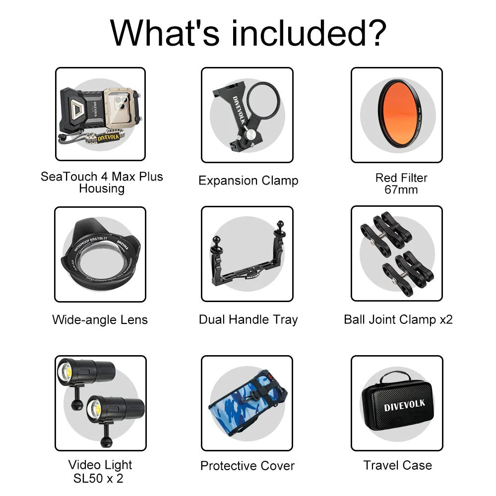 Seac Sub Action Camera Mount for the One Pro Mask