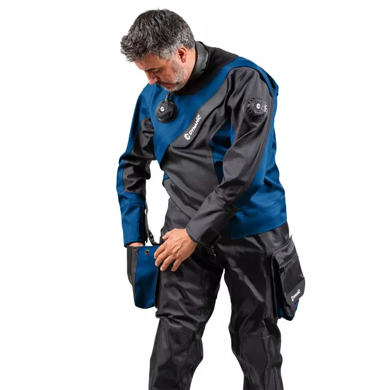DynamicNord TØRDRAGT RS-351 Men Drysuit Sort/Blå