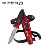 TUSA FK-940 TI X-Pert II dykkerkniv i titanium.