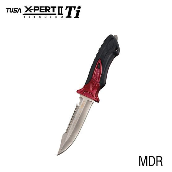 TUSA FK-940 TI X-Pert II dykkerkniv i titanium.