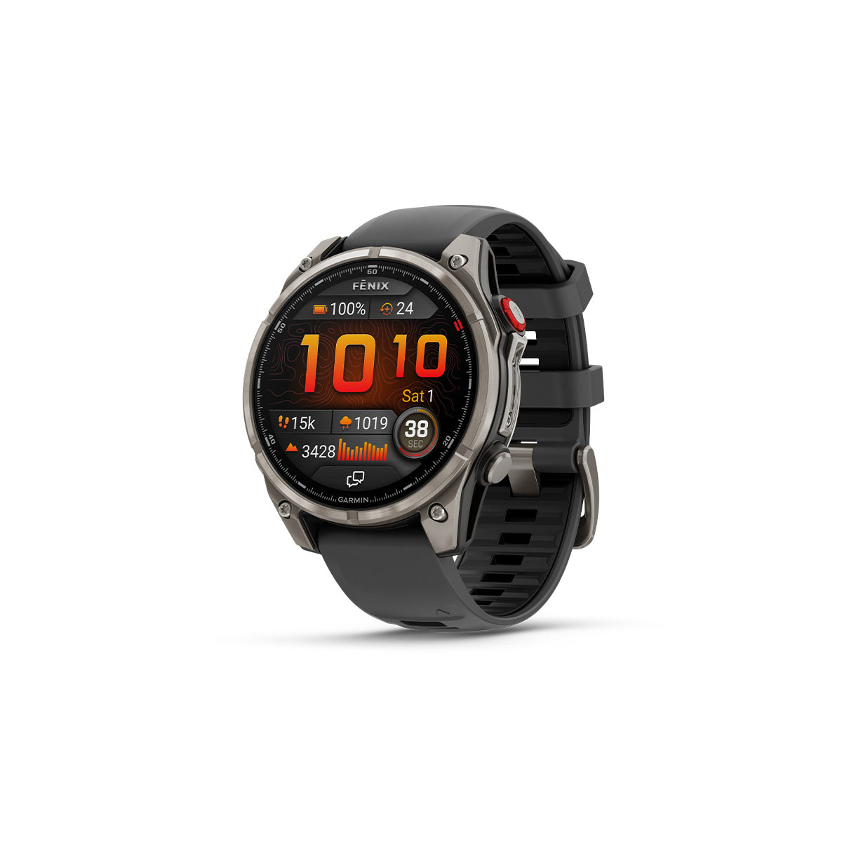 Garmin Dykkercomputer Fenix 8 Pro - 47 mm AMOLED Sapphire Titanium