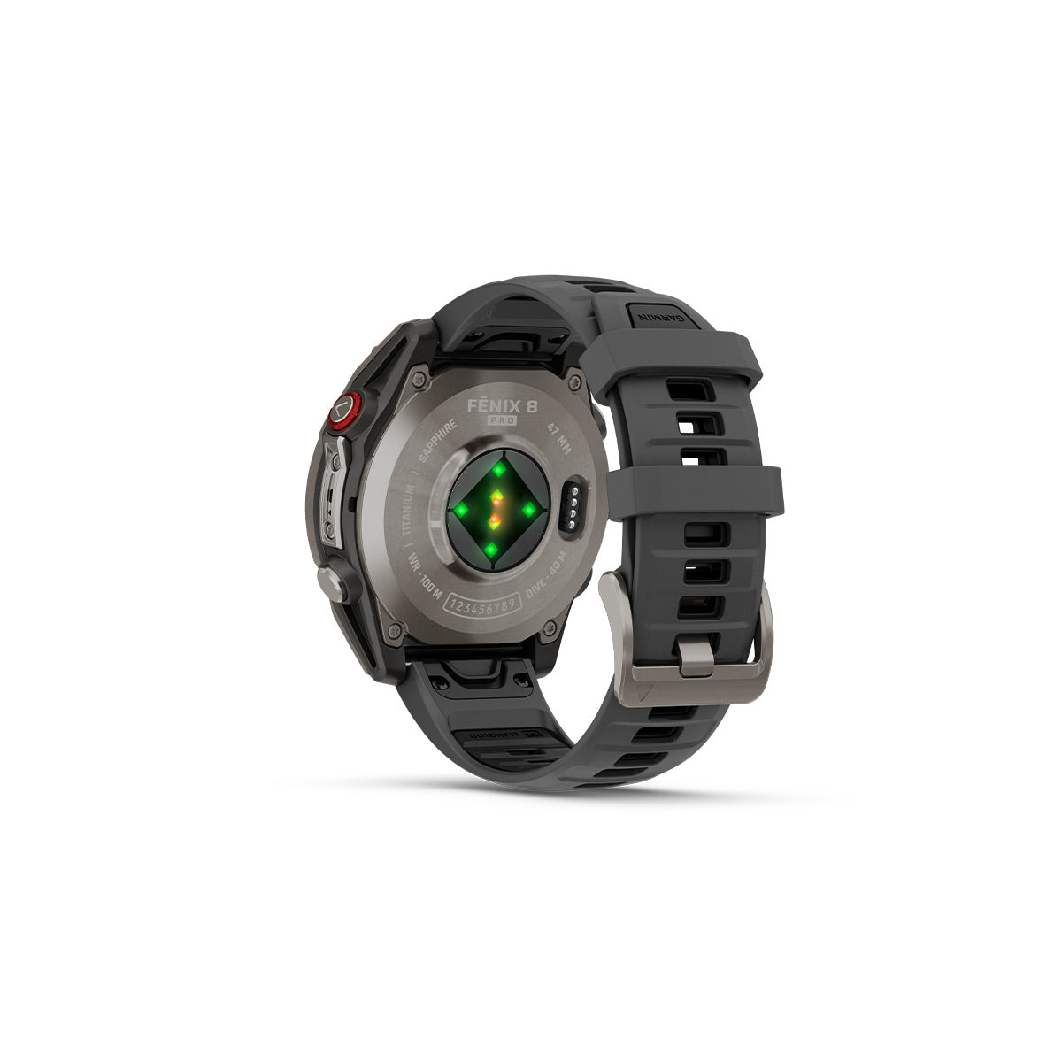 Garmin Dykkercomputer Fenix 8 Pro - 47 mm AMOLED Sapphire Titanium