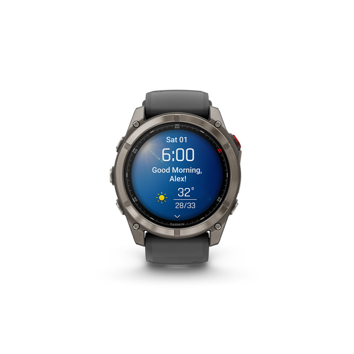 Garmin Dykkercomputer Fenix 8 Pro - 51 mm AMOLED Sapphire Titanium