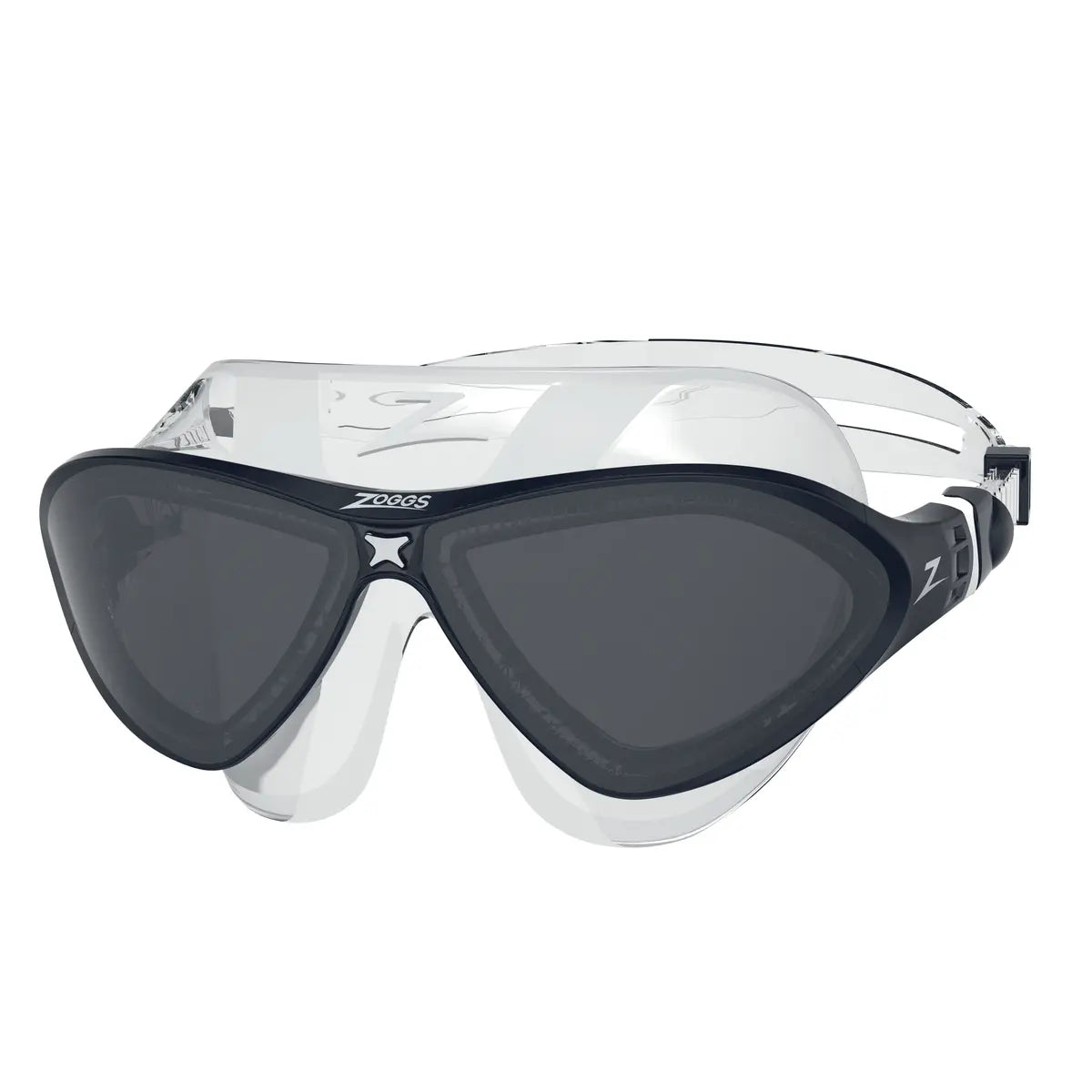 Zoggs Svømmebrille Horizon Flex Mask Klar/Sort Tonet røgfarvet linse