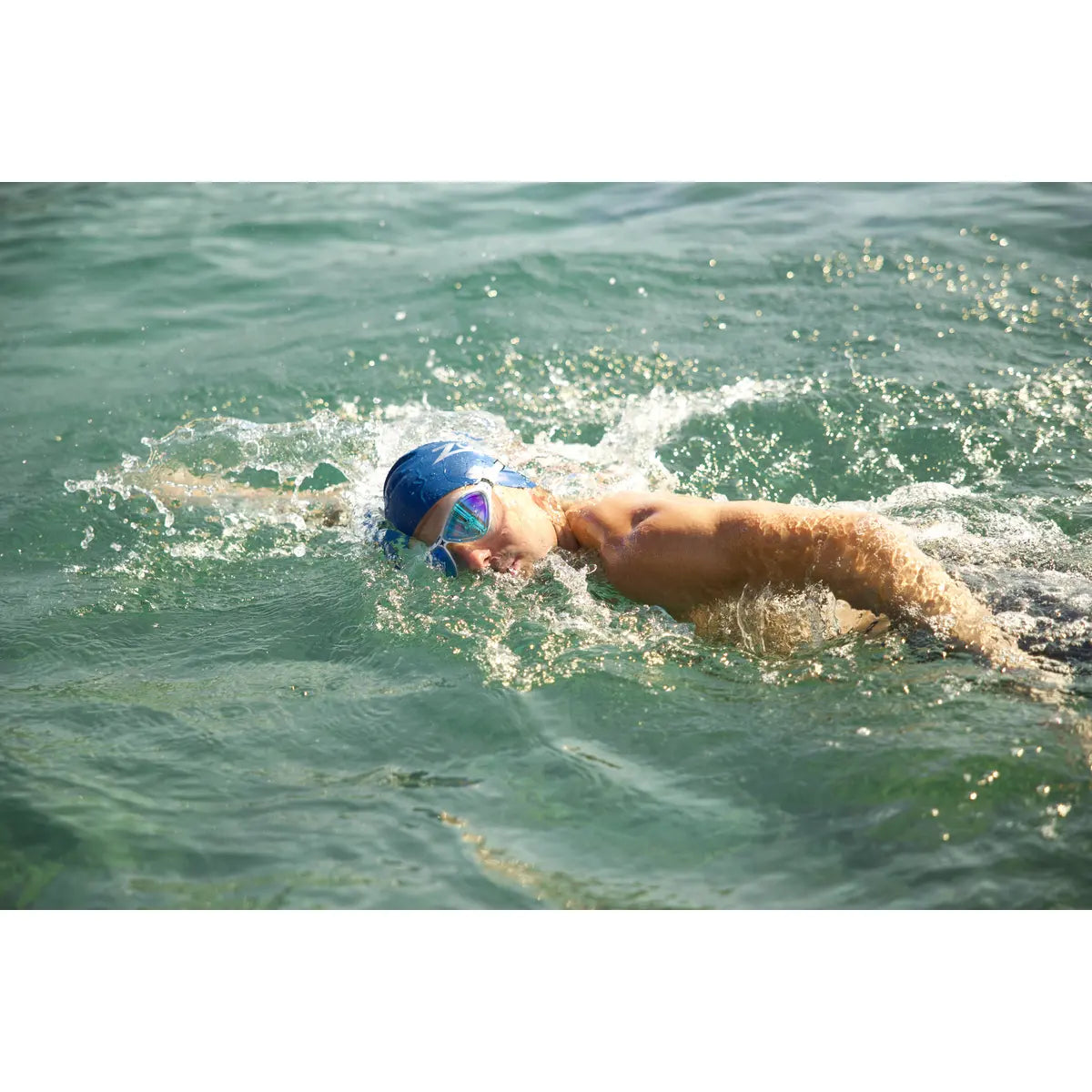 Zoggs Svømmebrille Horizon Flex Mask Titanium Lens