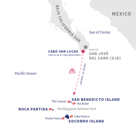 Mexico, Socorro Island - Liveaboard