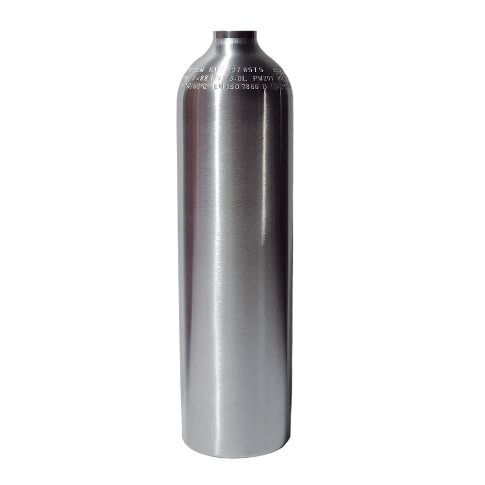 Aluflaske 5,7 Liter 40Cft 200 bar Natural MES
