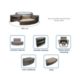 Netspa VITA Premium Spa - Komplet Møbelsæt til VITA Premium spa uden spa