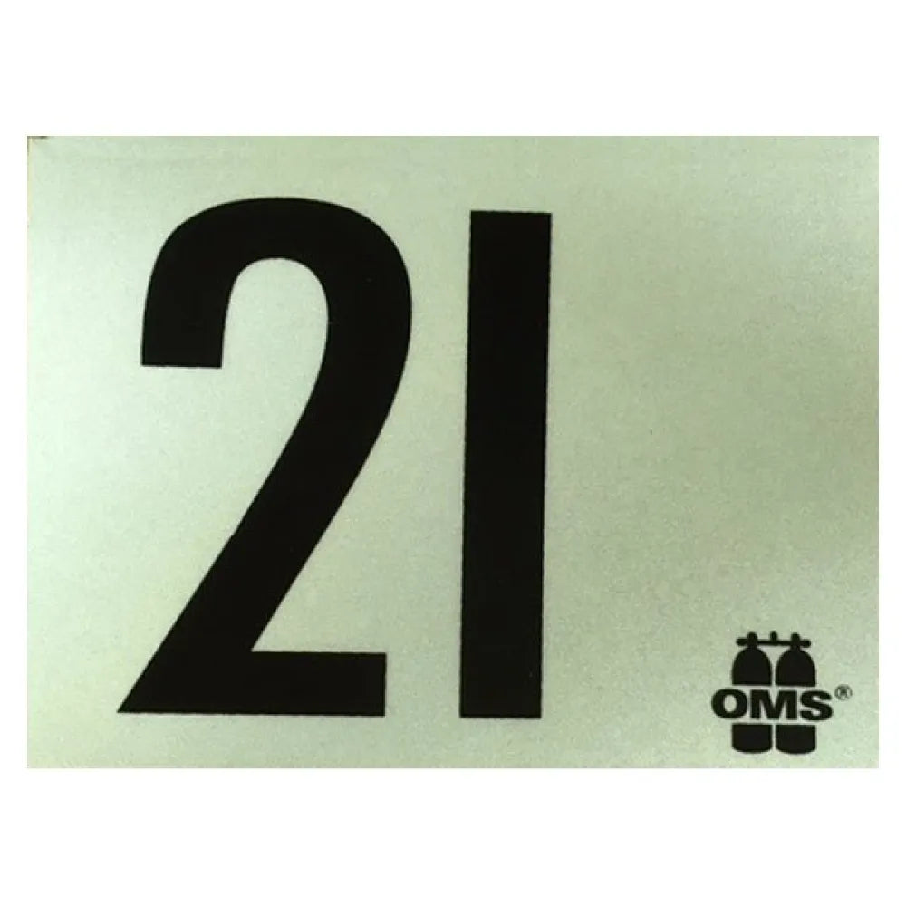 OMS "21" Decal