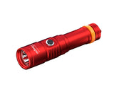 OrcaTorch Dykkerlygte D710 LED 3000 Lumen Rød