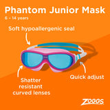 Zoggs Svømmebriller Phantom maske til Junior