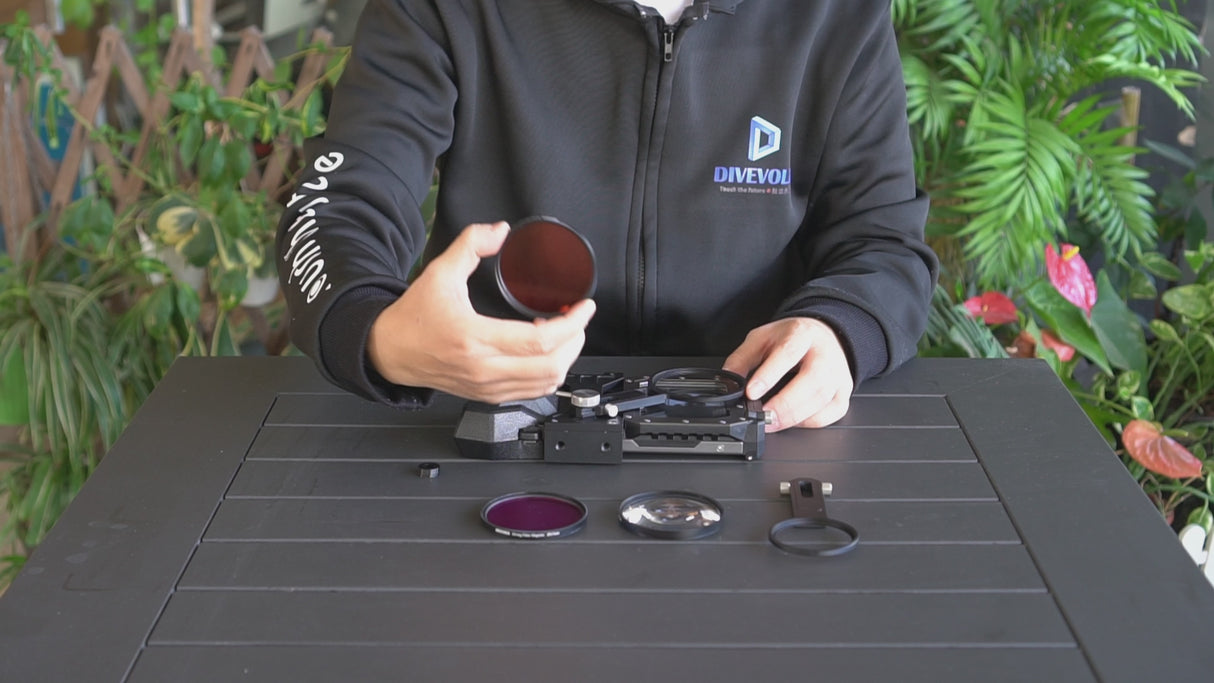 Divevolk SeaTouch 4 Max Underwater Housing Filters Kit til iPhone og Androids